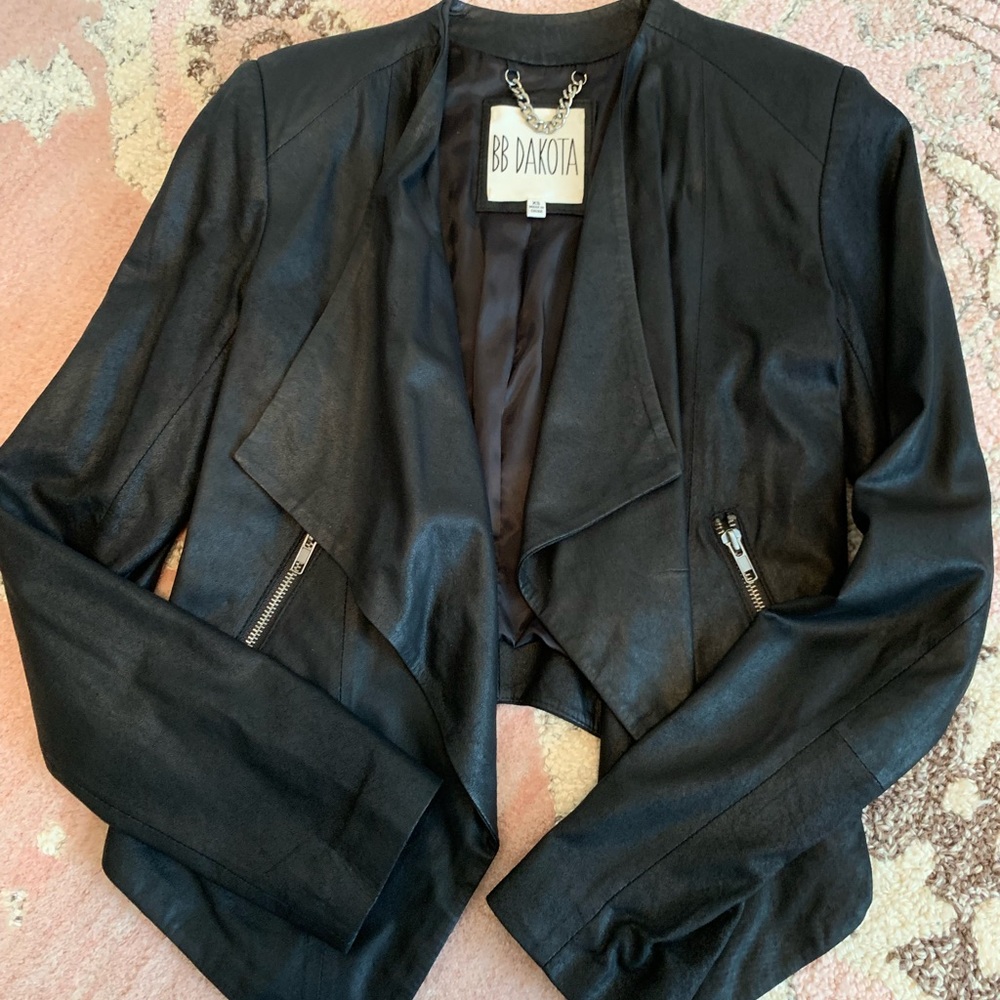 BB Dakota vegan leather jacket